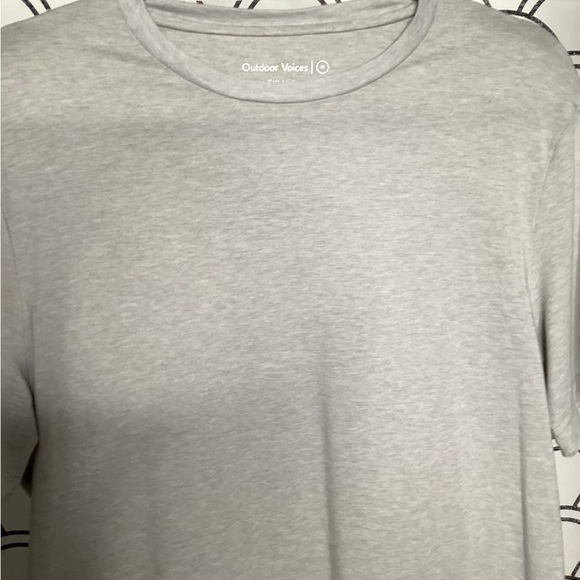 Outdoor Voices Heather Gray Short Sleeve Tee - Picture 12 of 16